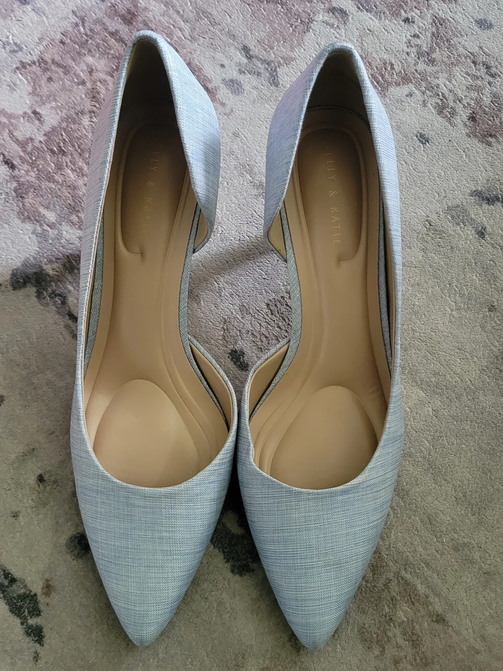 Kelly & Katie Satela Pump Blue Chambray 9M